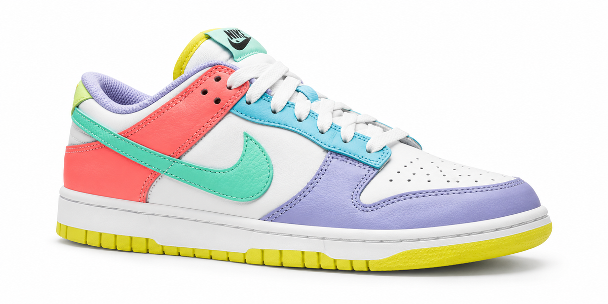 Nike Dunk Low Retro – Pastel Multi