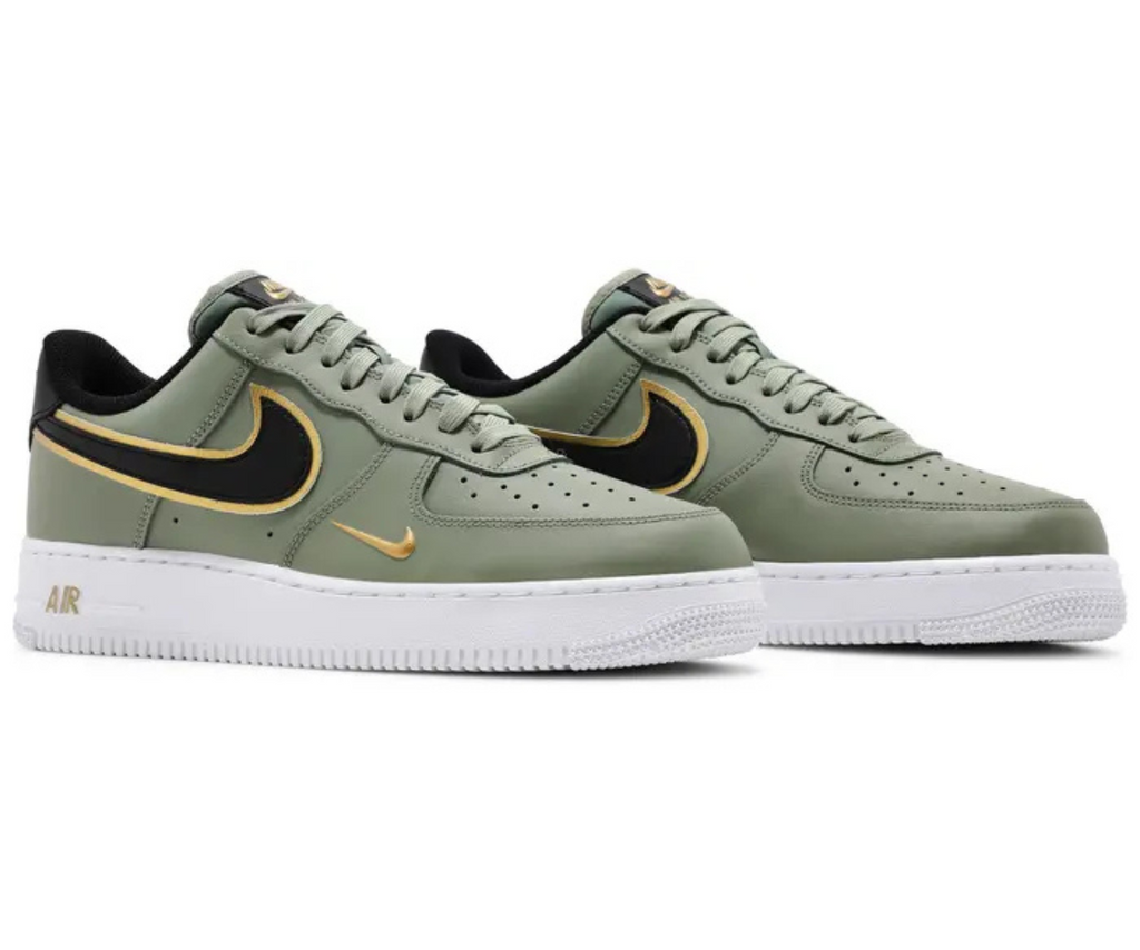Nike Air Force 1 Metallic Oil Green opposite side