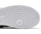 Nike Air Force 1 Metallic Oil Green outsole