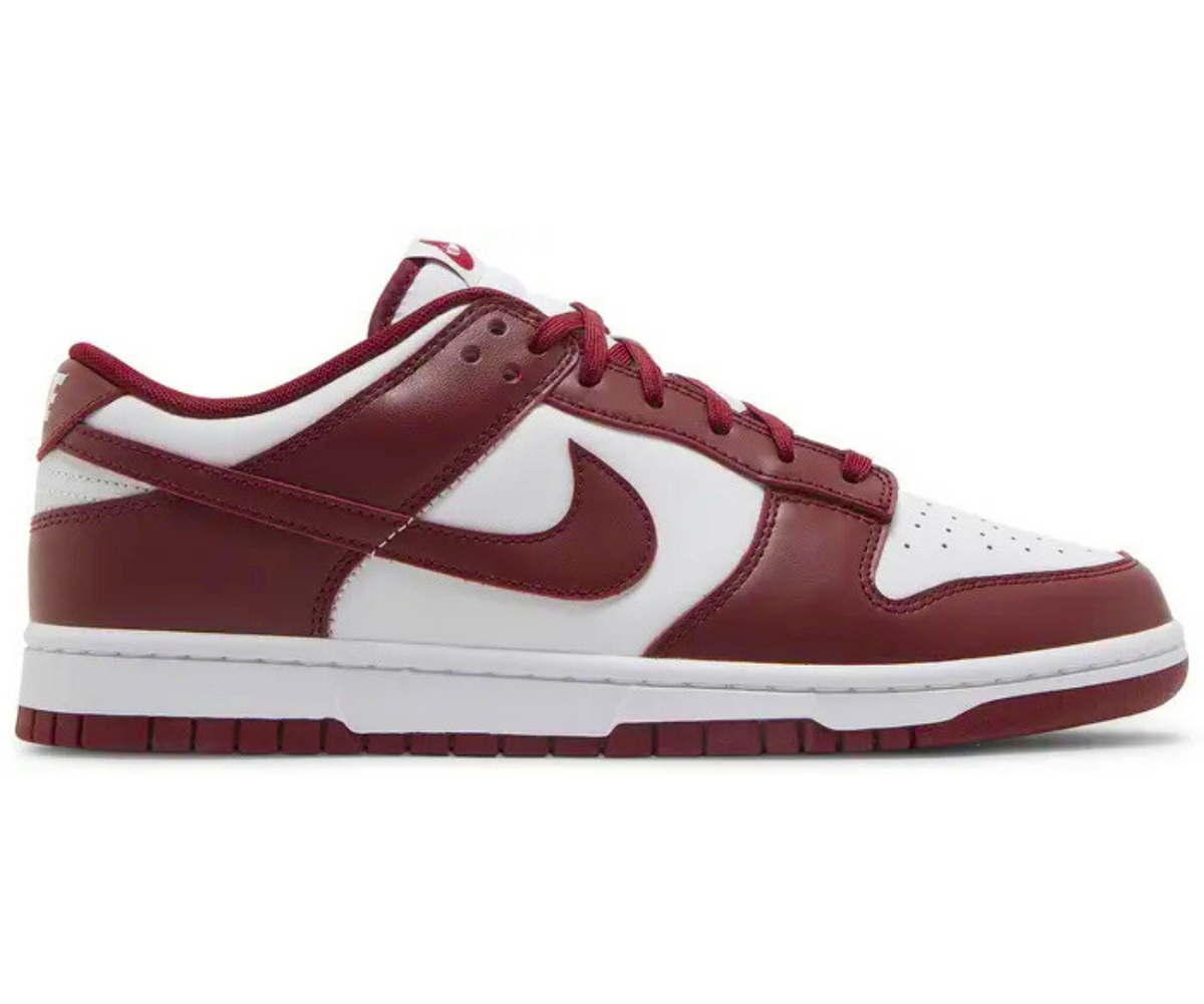 Nike Dunk Low Team Red lateral profile